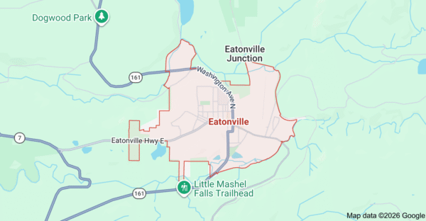 253 Electric service area map for Eatonville WA